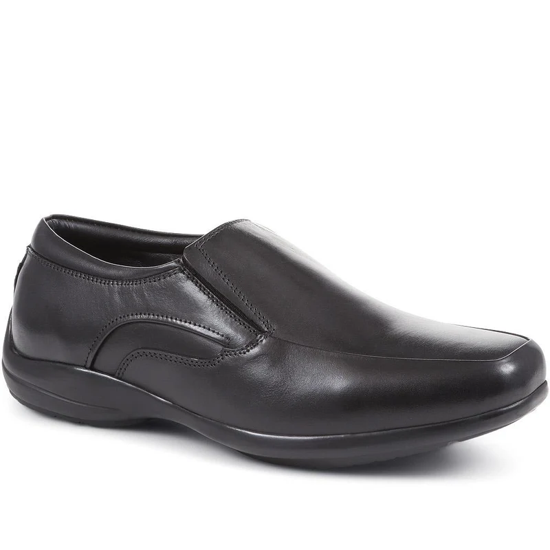Leather Slip On Shoes - THEST36001 / 323 284