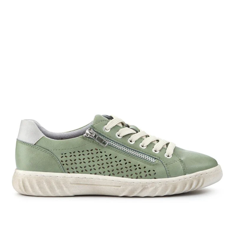 Memory Foam Dual-Fastening Trainers - SUPRE41003 / 327 314 - Sage