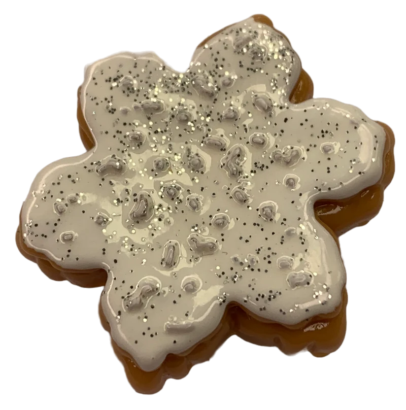 Crocs Jibbitz Schneeflocken-Keks-Anhänger