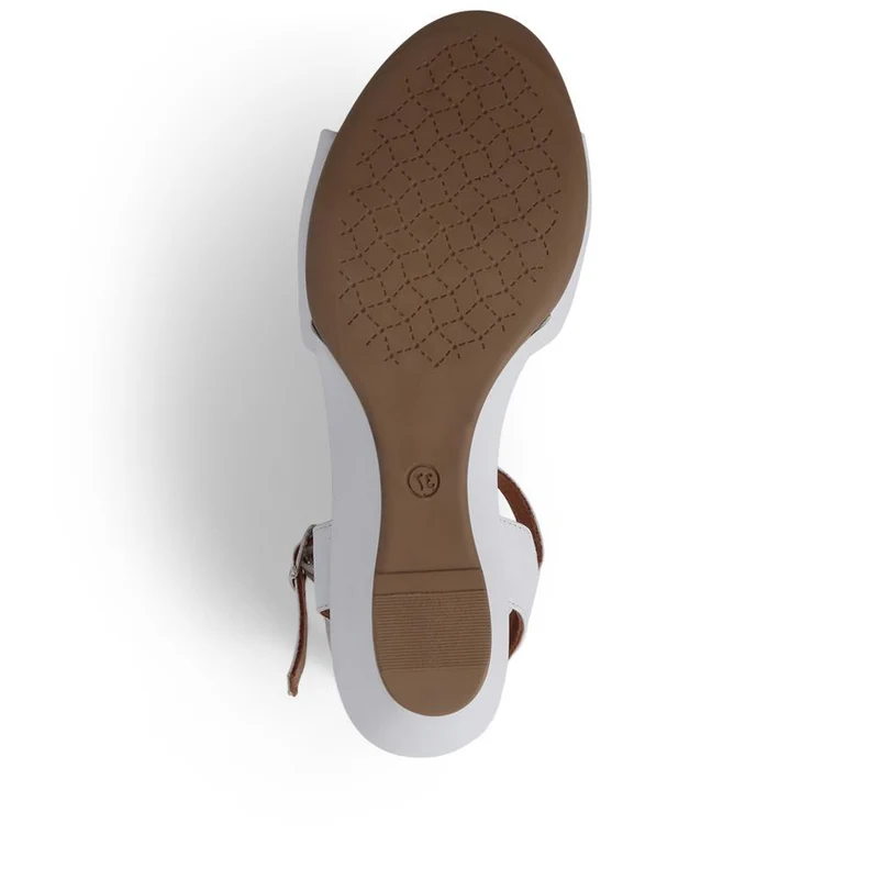 Adjustable Buckle Wedges - BELMETIN37017 / 323 773 - White