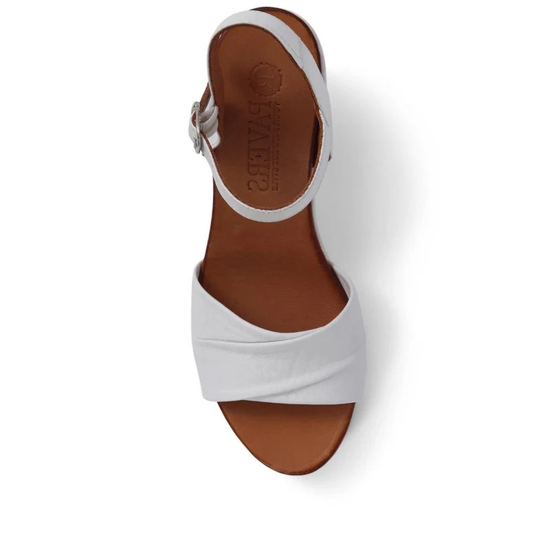 Adjustable Buckle Wedges - BELMETIN37017 / 323 773 - White