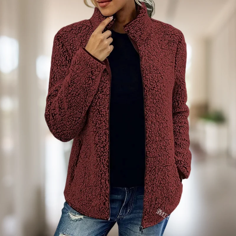 Katie – Hochwertige Fleecejacke mit Reißverschluss