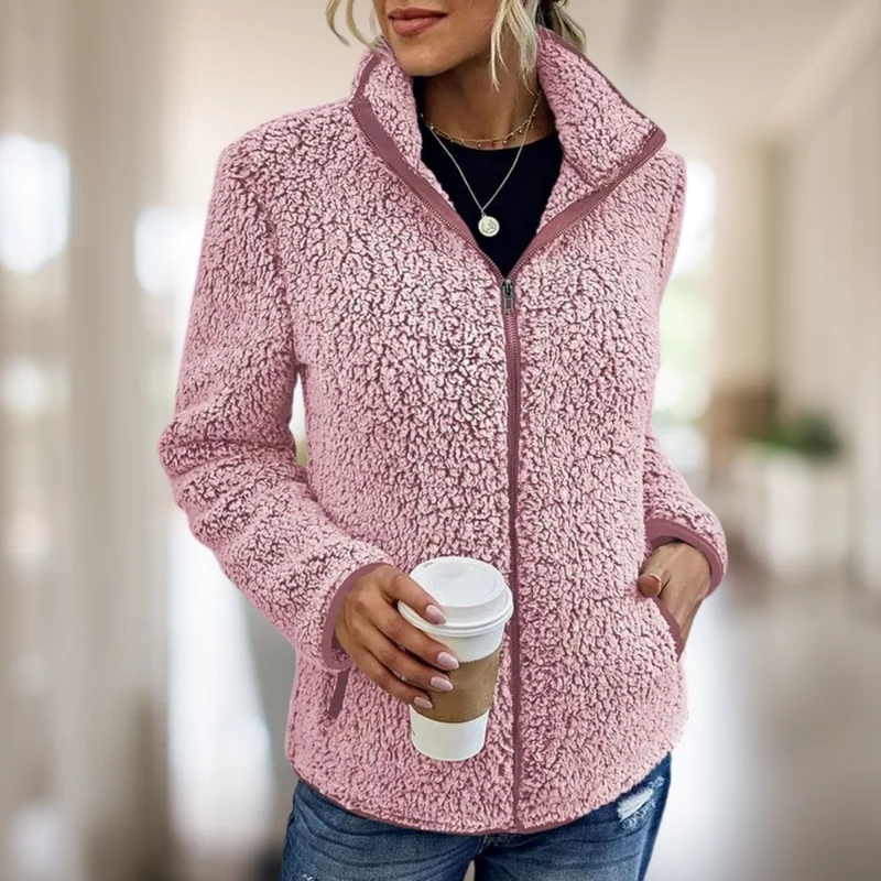 Katie – Hochwertige Fleecejacke mit Reißverschluss