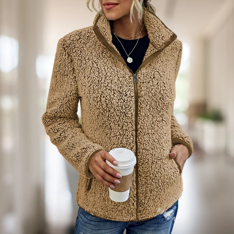 Katie – Hochwertige Fleecejacke mit Reißverschluss