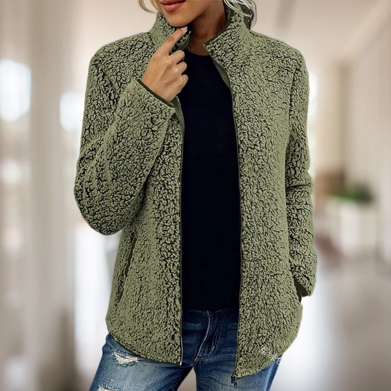 Katie – Hochwertige Fleecejacke mit Reißverschluss