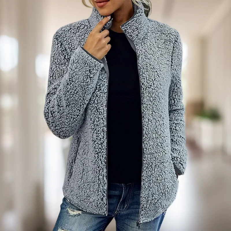 Katie – Hochwertige Fleecejacke mit Reißverschluss