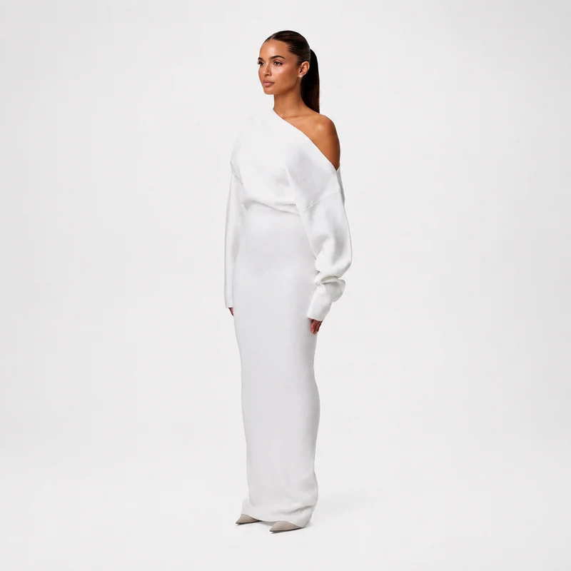 Tahlia - Elegantes Maxikleid mit einseitigem Träger