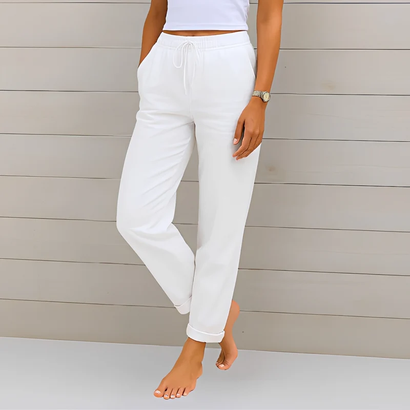 Audrey - Bequeme Hosen mit Kordel