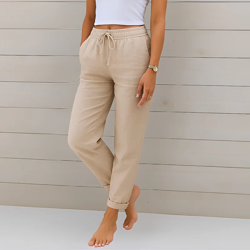 Audrey - Bequeme Hosen mit Kordel