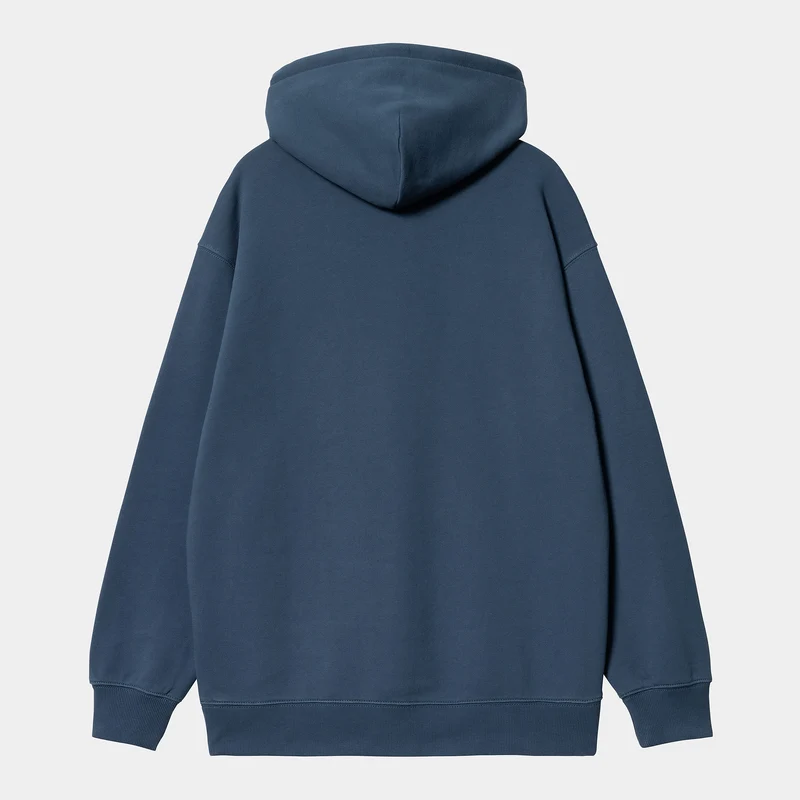 Carhartt WIP Frauen Carhartt Sweat-Hoodie – Tintenfisch / Glasrosa