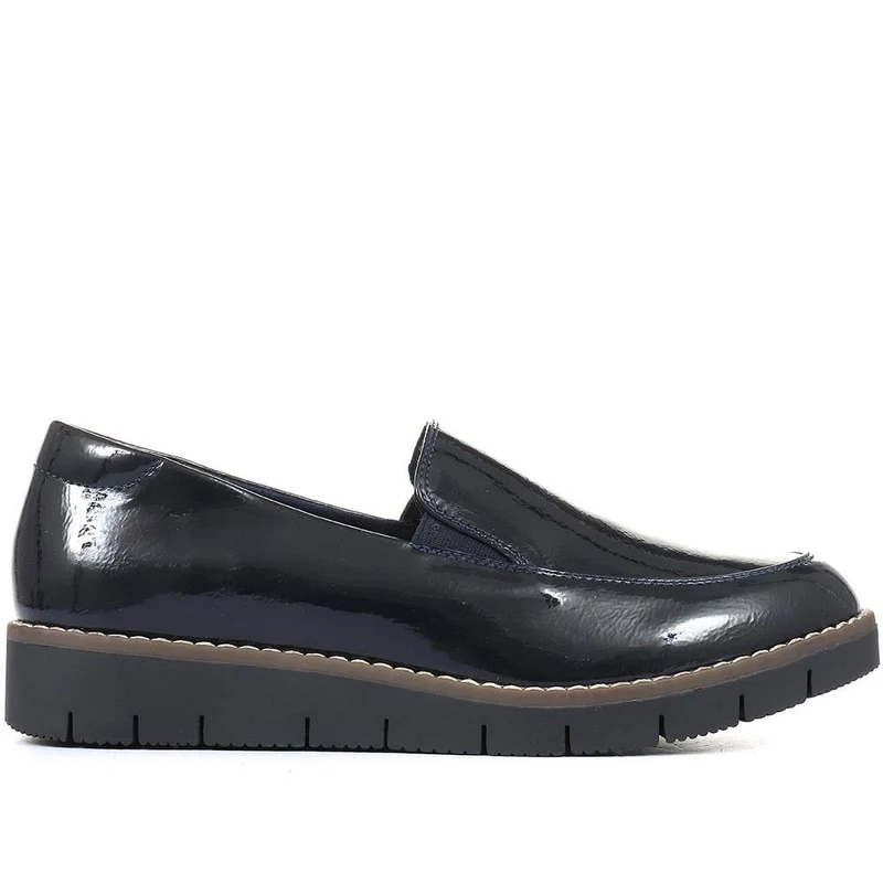 Slip-On Shoes for Women - WBINS32049 / 318 932 - Navy