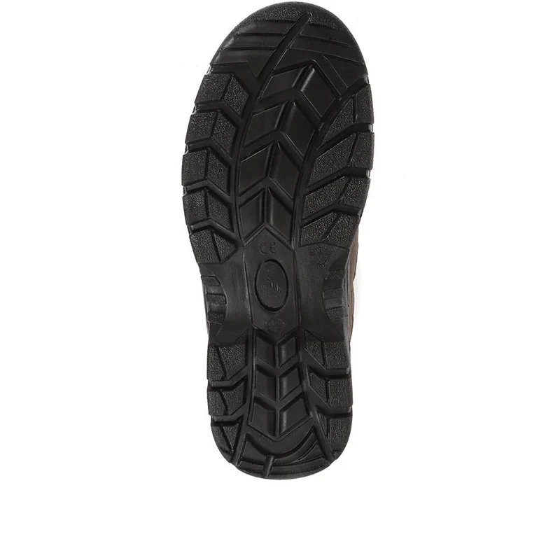 Safety Toe Cap Boots - SUNT34003 / 320 201 - Dark Brown