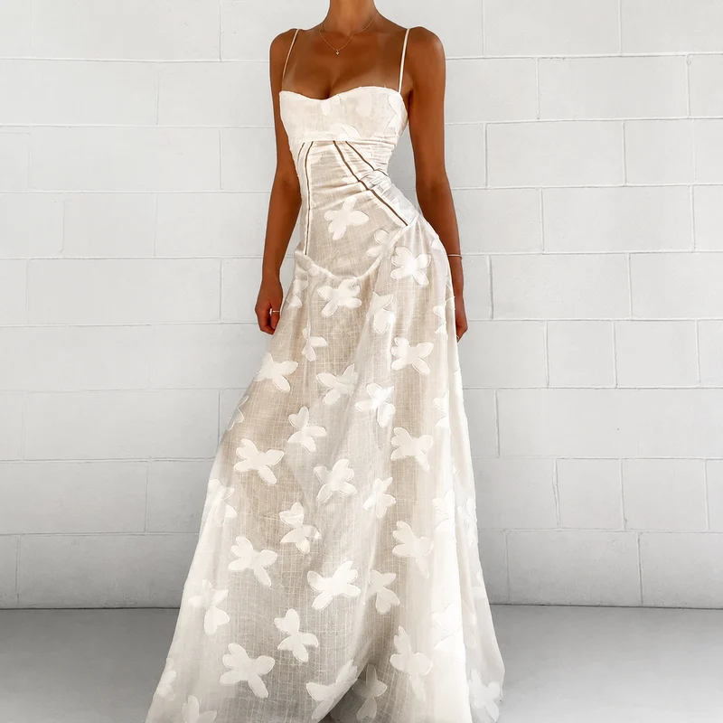 Sandra - Schickes Enganliegendes Maxikleid