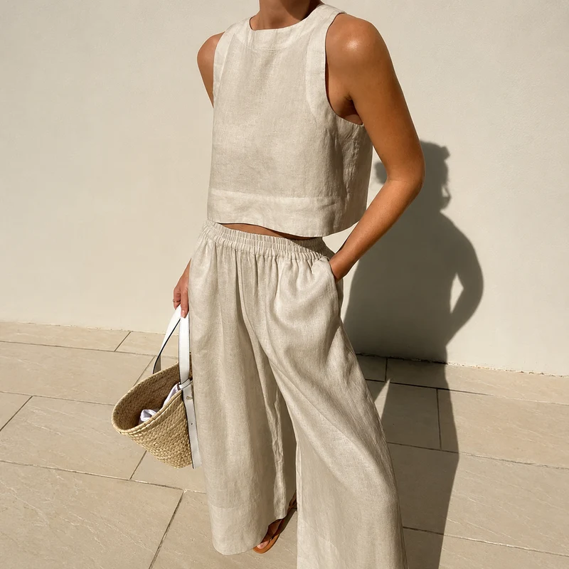 Thelma - Lässiges und Bequemes Hosen-Set