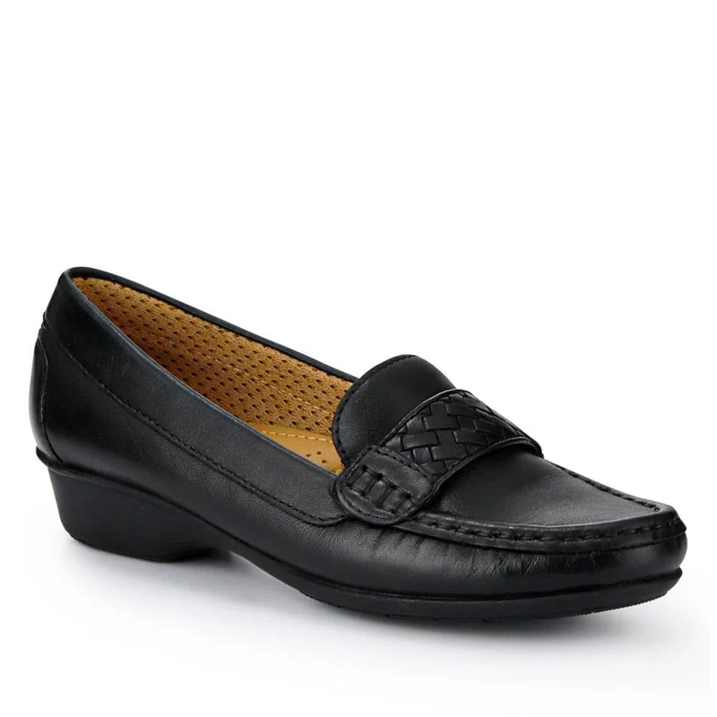 Leather Breathable Loafers - NAP41003 / 327 489