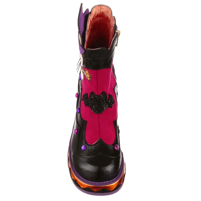 Irregular Choice Frauen Hello Kitty Halloween Hello Witchy High Heel – Schwarz