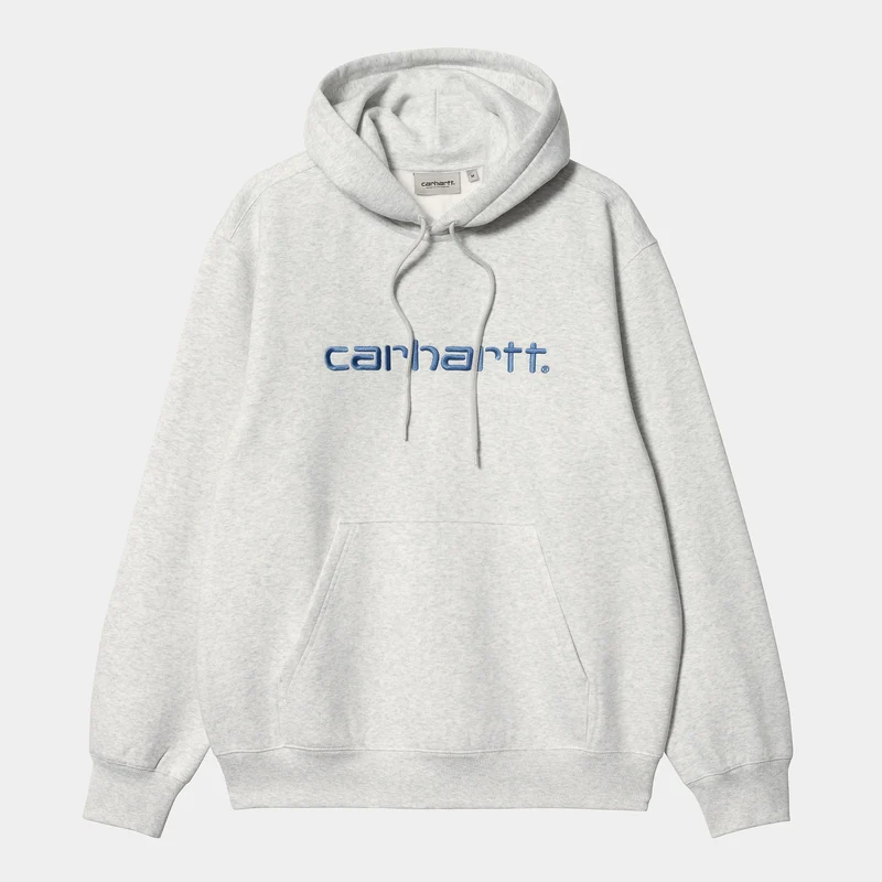 Carhartt WIP Herren Carhartt WIP Sweat-Hoodie – Ash Heather / Liberty