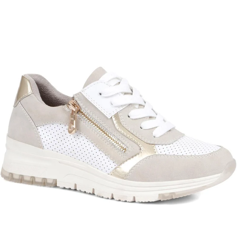 Wedge Trainers - BELWBINS35055 / 321 513 - Beige