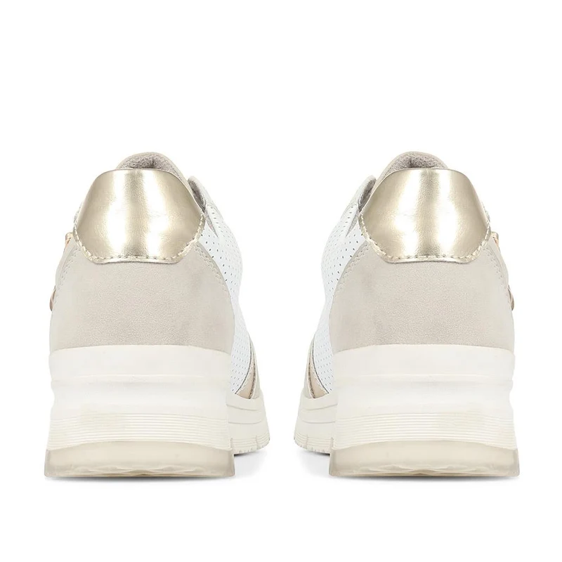 Wedge Trainers - BELWBINS35055 / 321 513 - Beige