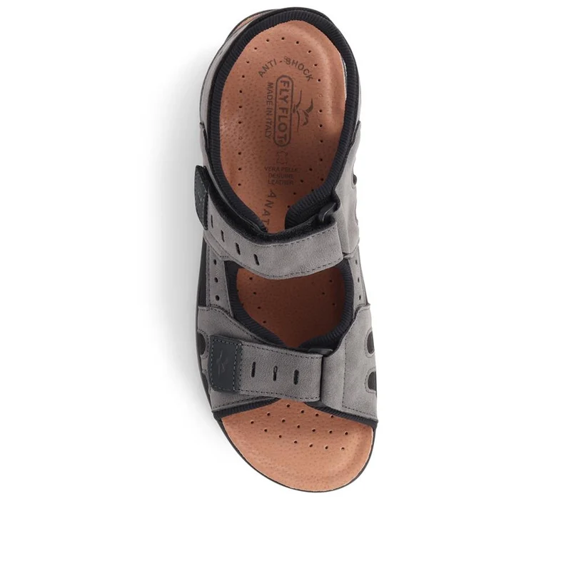 Fly Flot Dual Touch Fastening Sandals - FLY39099 / 324 767 - Grey