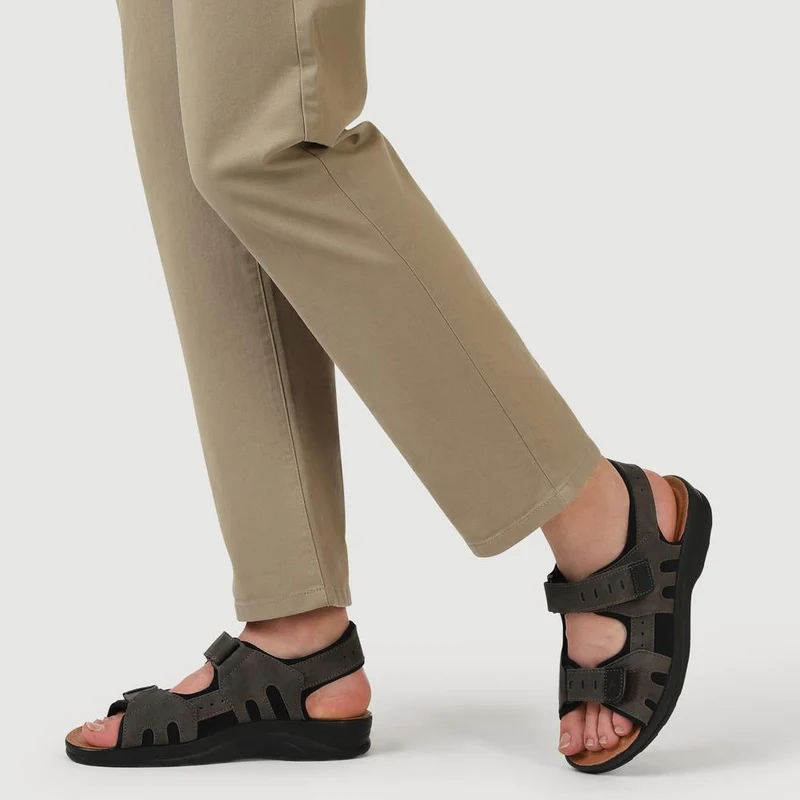 Fly Flot Dual Touch Fastening Sandals - FLY39099 / 324 767 - Dark Brown