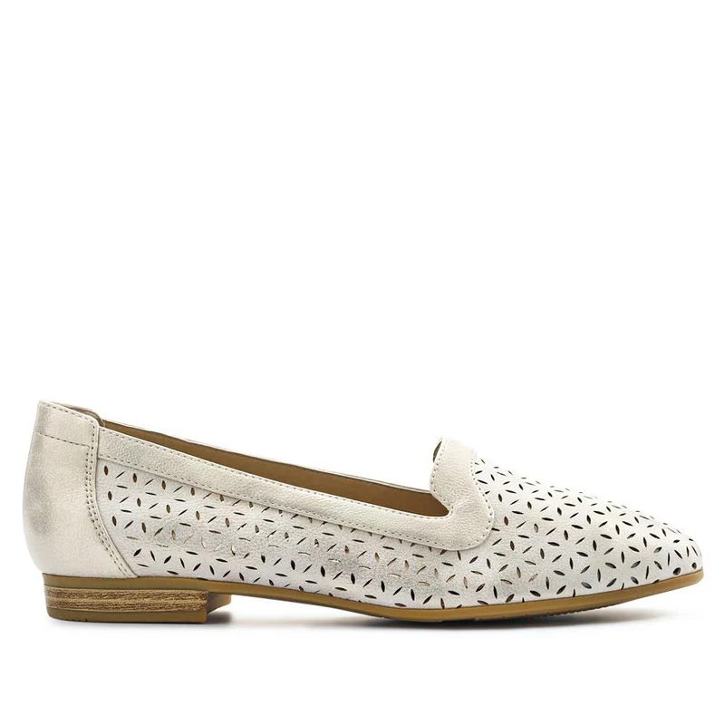 Slip-On Pumps - JANSP39011 / 324 862 - Beige-Gold