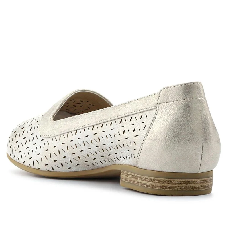 Slip-On Pumps - JANSP39011 / 324 862 - Beige-Gold