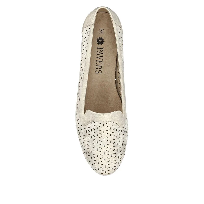 Slip-On Pumps - JANSP39011 / 324 862 - Beige-Gold