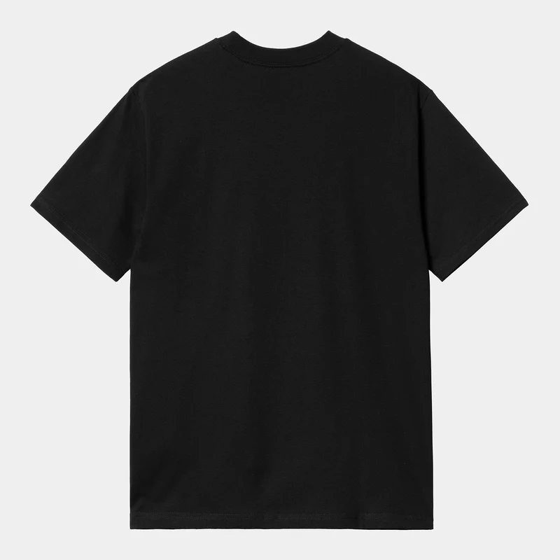 Carhartt WIP Herren Trailblazer Kurzarm-T-Shirt aus Bio-Baumwolle – Schwarz