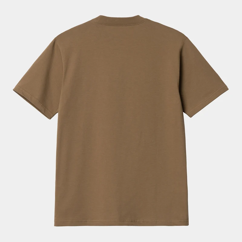 Carhartt WIP Herren Trailblazer Kurzarm-T-Shirt aus Bio-Baumwolle – Buffalo
