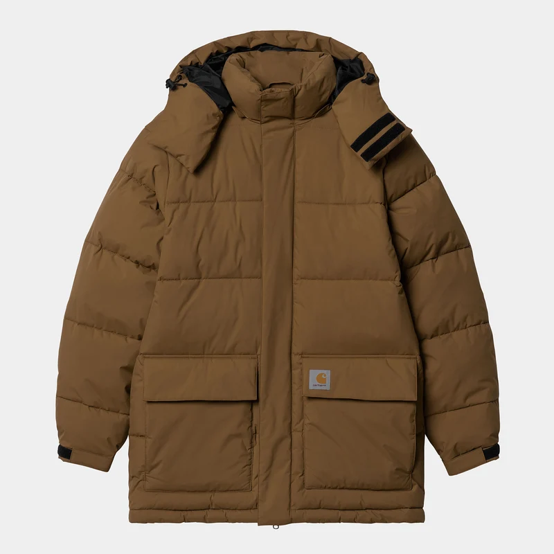 Carhartt WIP Herren Milter Jacke – Tamarind