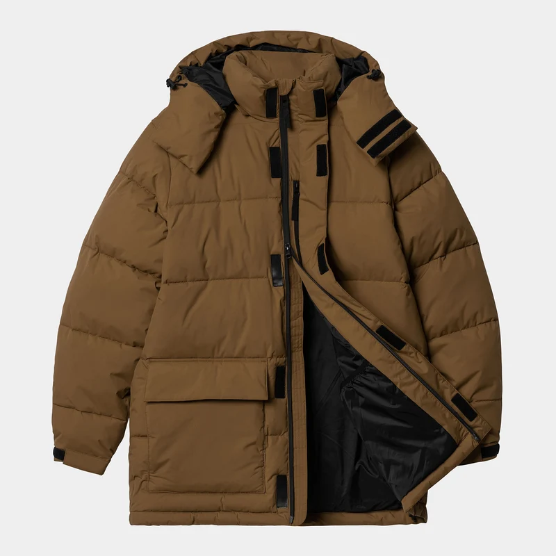 Carhartt WIP Herren Milter Jacke – Tamarind
