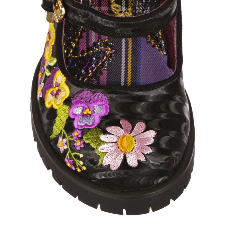 Irregular Choice Damen Best Bud High Heel - Schwarz