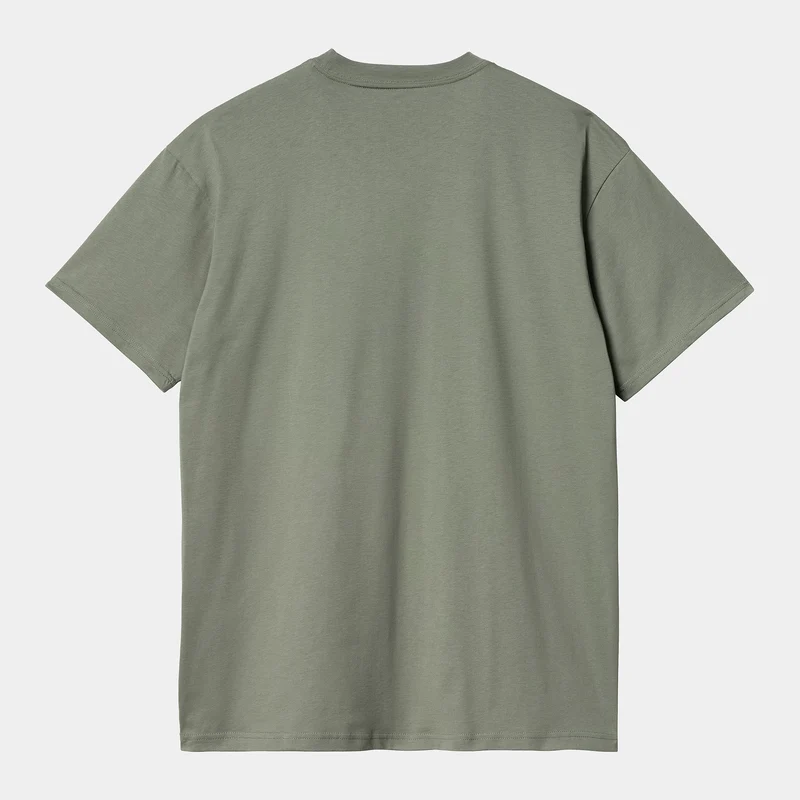 Carhartt WIP Herren Stone Cold T-Shirt – Rauchgrün