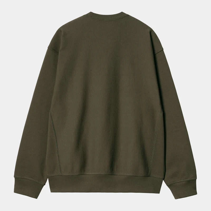 Carhartt WIP Herren American Script Sweatshirt - Pflanze