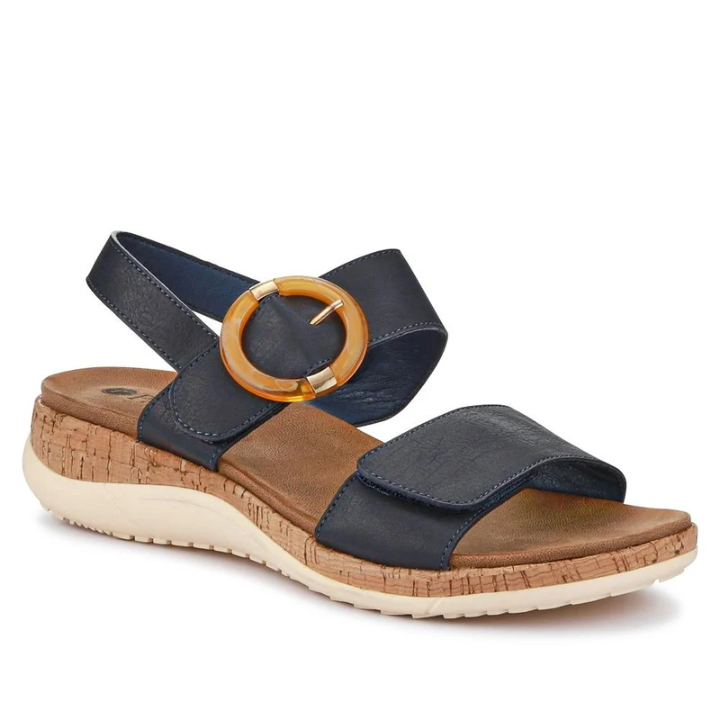 Touch-Fasten Platform Sandals - BAIZH39003 / 325 100