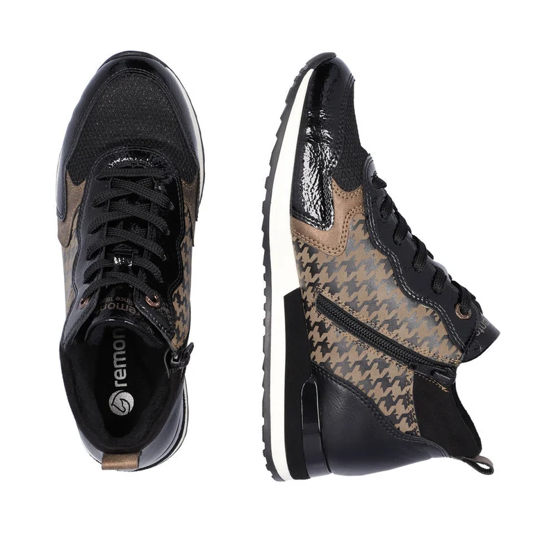 Remonte Mode-Sneaker für Damen – Schwarz