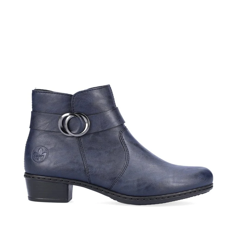 Rieker Fashion-Stiefelette für Damen – Marineblau