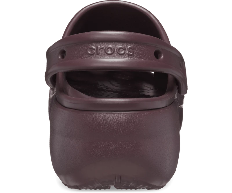 Crocs Klassischer Unisex-Plateau-Clog – Dark Cherry