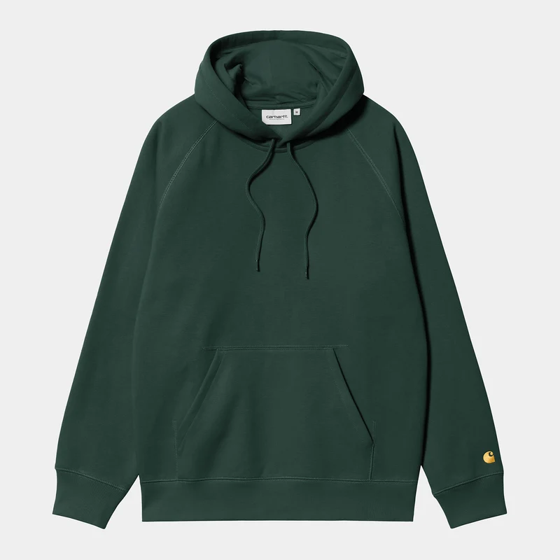 Carhartt WIP Herren Chase Sweat Hoodie – Discovery Green