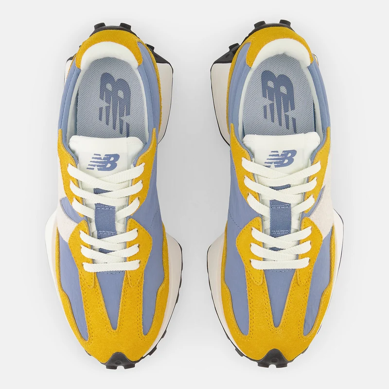 New Balance Damen-Sneaker 327 Fashion – Varsity Gold / Mercury Blue