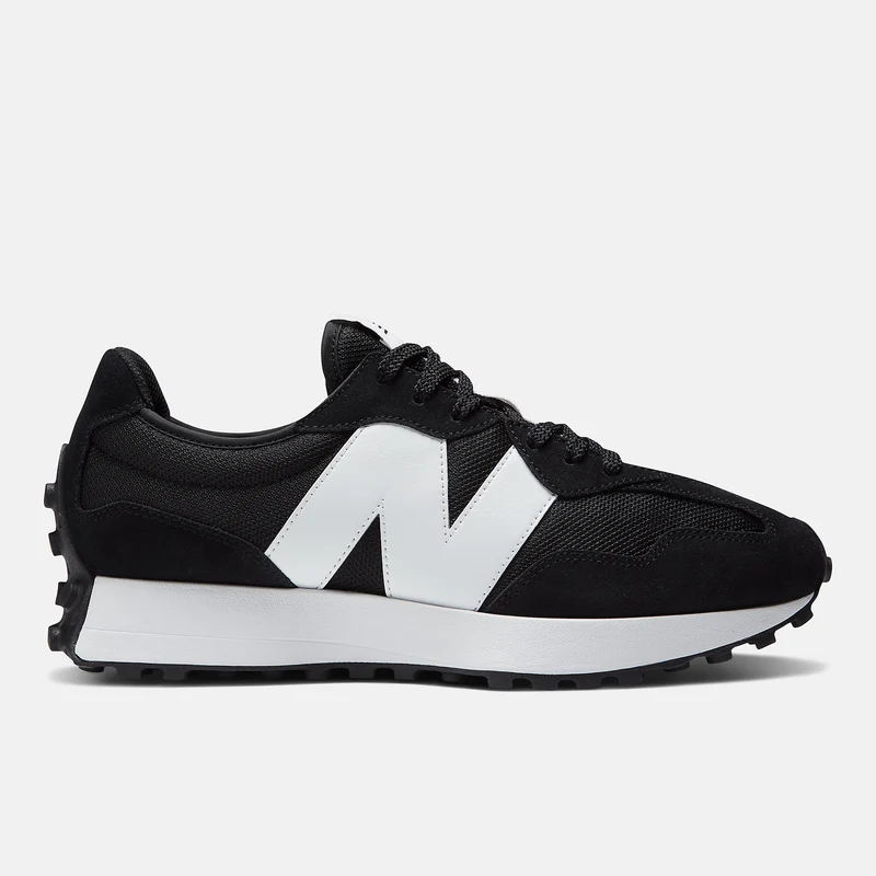 New Balance Unisex 327 Fashion Trainer – Schwarz / Weiß