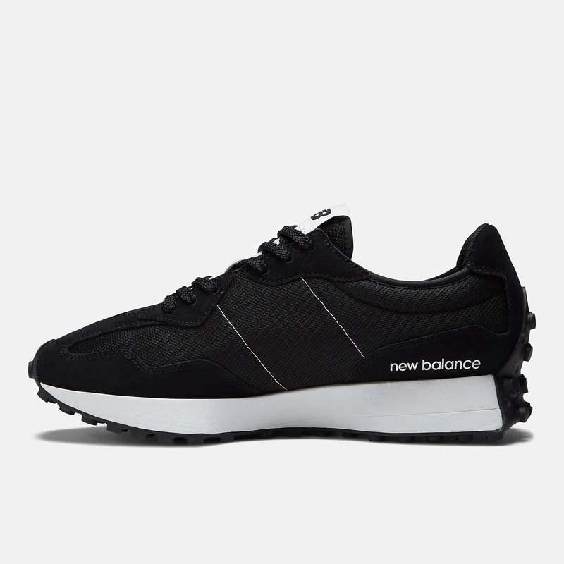 New Balance Unisex 327 Fashion Trainer – Schwarz / Weiß