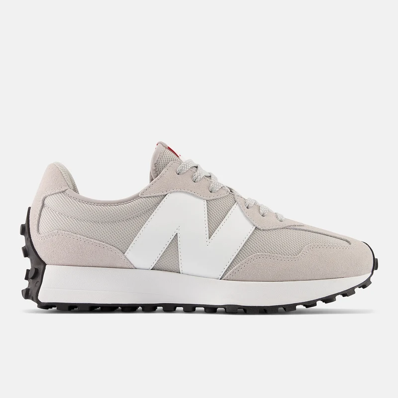 New Balance Unisex 327 Fashion Trainer – Regenwolkengrau / Weiß