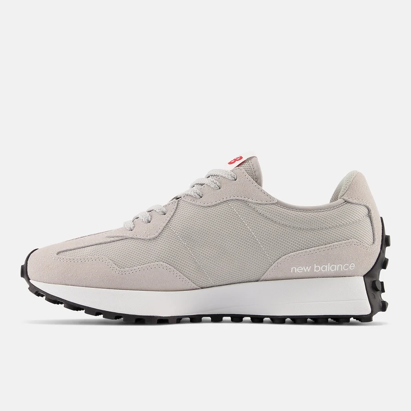 New Balance Unisex 327 Fashion Trainer – Regenwolkengrau / Weiß