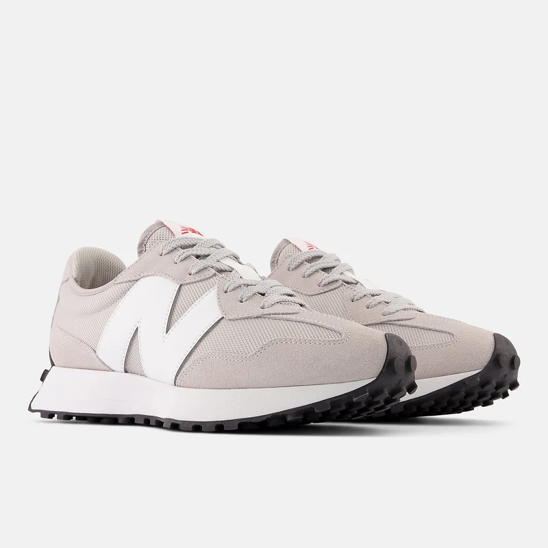 New Balance Unisex 327 Fashion Trainer – Regenwolkengrau / Weiß