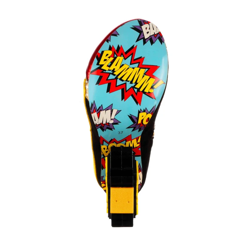 Irregular Choice Frauen Justice League Chasing Justice High Heel – Schwarz