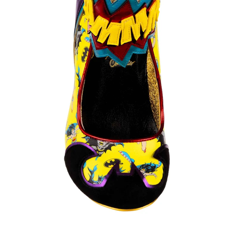 Irregular Choice Frauen Justice League Kaboom High Heel - Pink