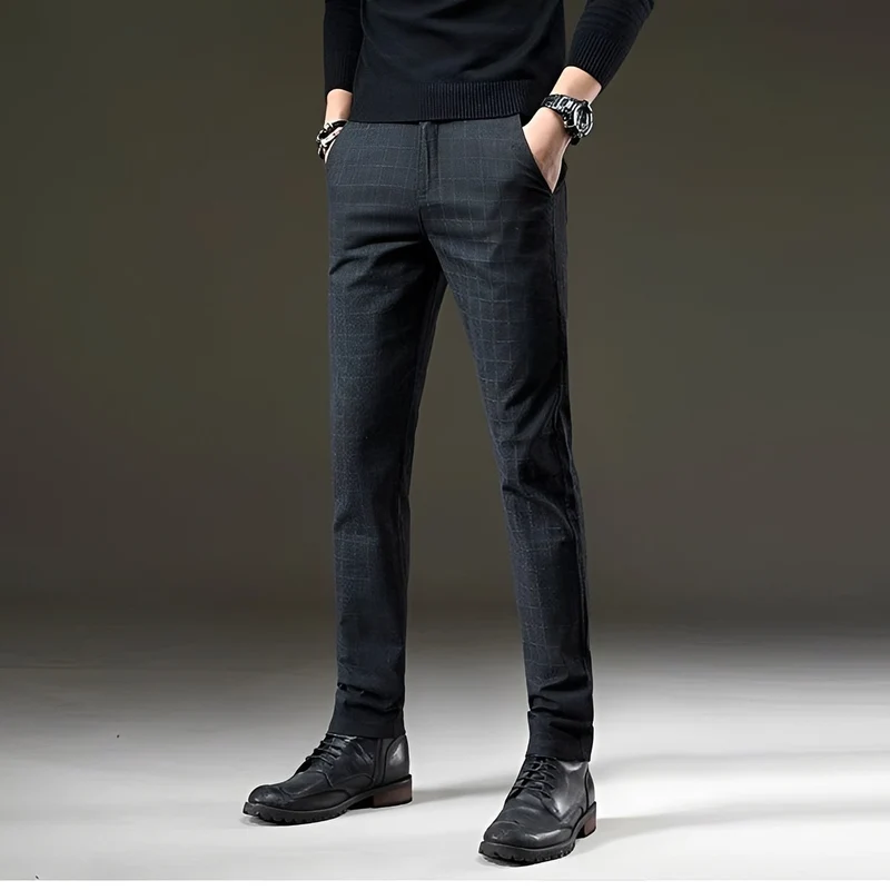 Kristian - Elegante Hose mit Karomuster