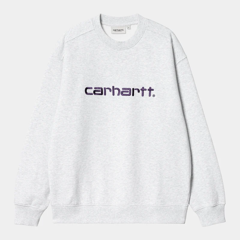 Carhartt WIP Frauen Carhartt WIP Sweat-Top – Ash Heather